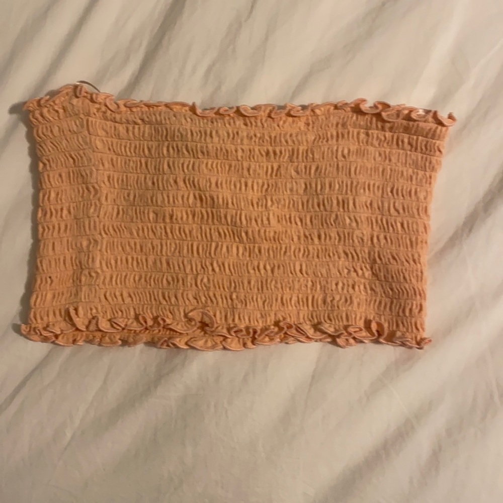 Forever 21 orange tube top